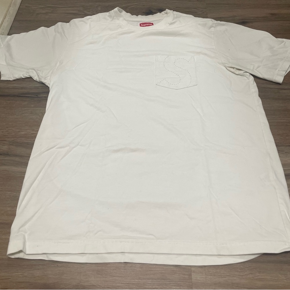 Supreme White Short Sleeve Tee